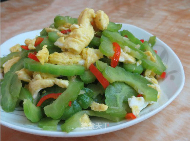 Bitter Gourd Scrambled Eggs recipe