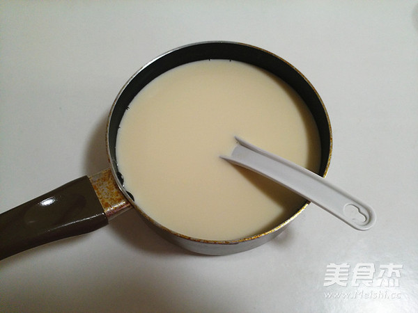 Lotus Seed Soy Milk Pudding recipe