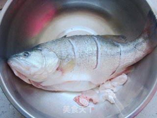 Steamed Sea Bass with Chopped Pepper recipe