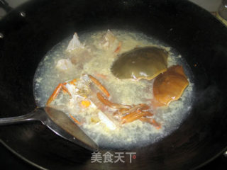 Boiled Crab with Water Melon recipe