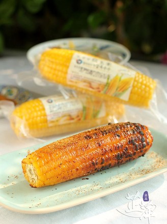 Grilled Corn with Sauce recipe
