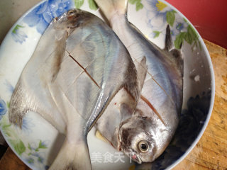 Steamed White Pomfret recipe