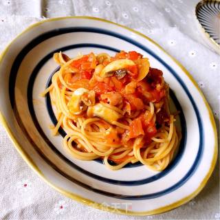 Tomato Bacon Pasta recipe