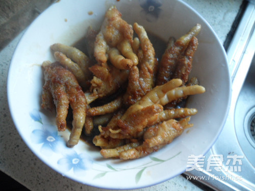 Tiger Skin and Chicken Claws recipe