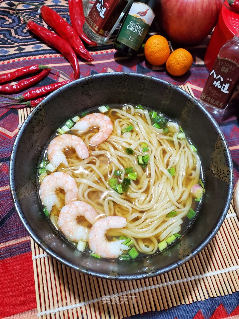 Shrimp, Chive and Sour Soup recipe