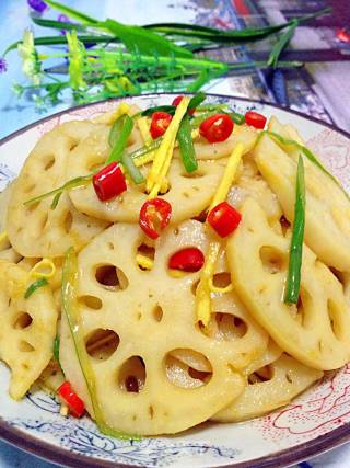 Mixed Lotus Root Slices recipe