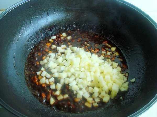 Potato Fried Noodle recipe