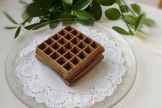 【waffles】cocoa Waffles recipe