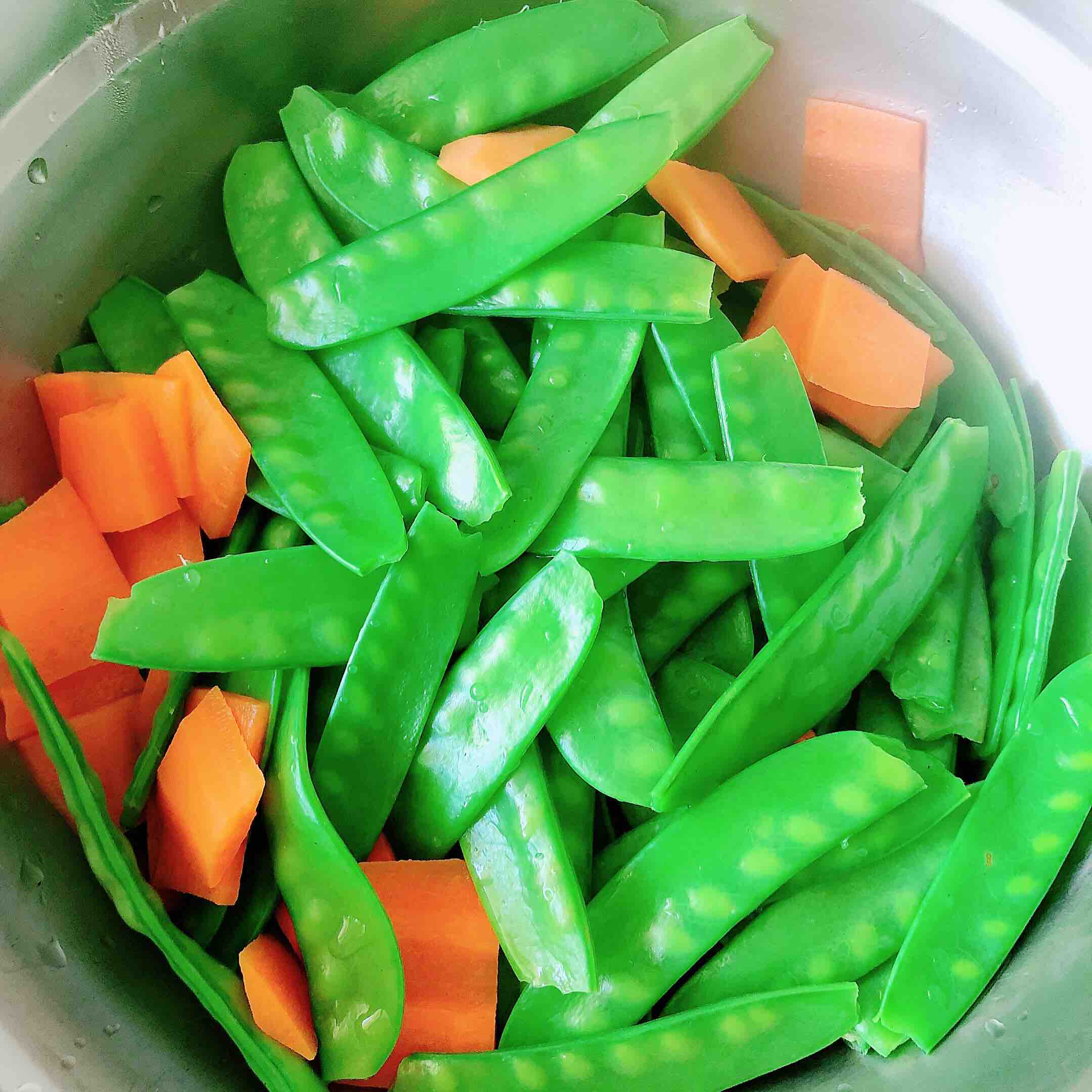 Fried Shrimp with Snow Pea recipe