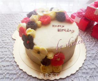 Decorated Birthday Cake recipe