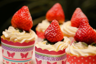 Strawberry Cupcakes recipe