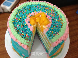 Rainbow Cake recipe