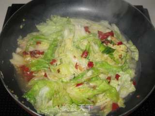 Stir-fried Cabbage Slices recipe