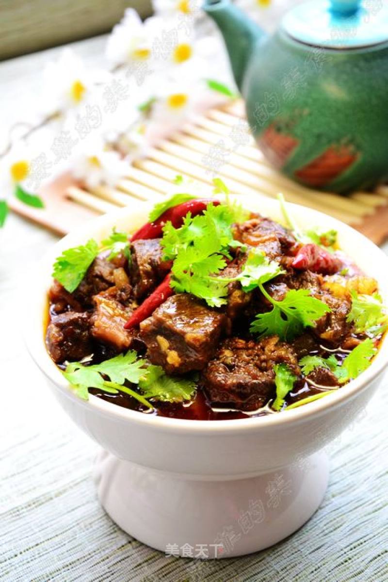 Beef Brisket Stewed with Radish recipe
