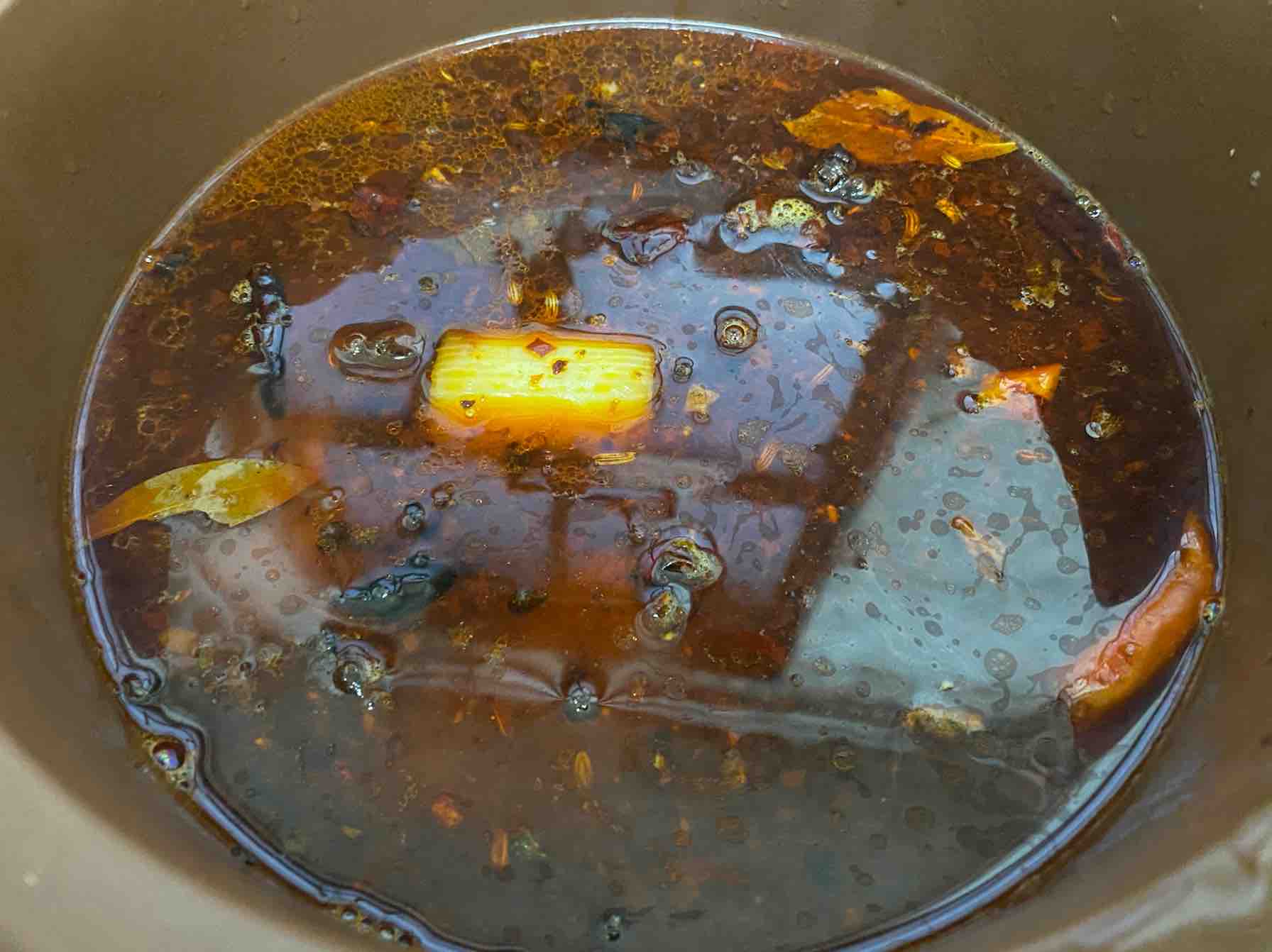 Steaming Lamb Hot Pot recipe