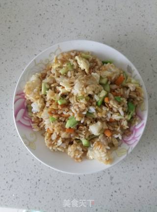 Lunch for One Person-fried Rice recipe