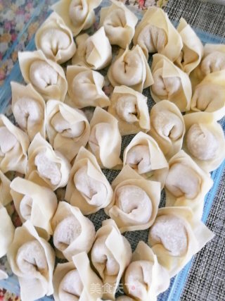 Matsutake Wonton recipe