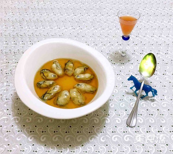 Oyster Steamed Custard recipe