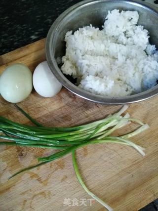 Salted Duck Egg Fried Rice recipe