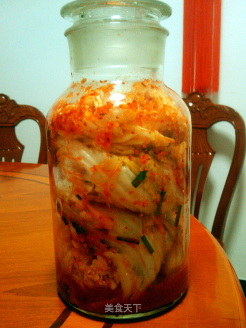 Kimchi recipe