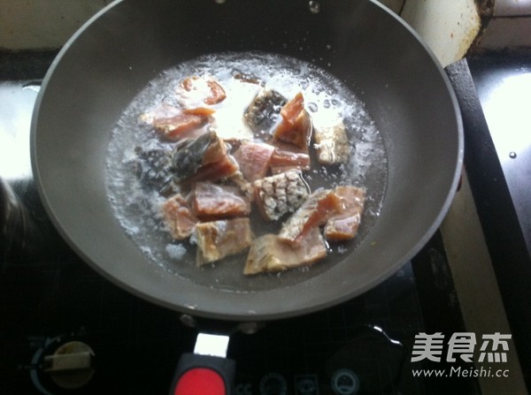 Steamed Cured Fish with Tempeh recipe