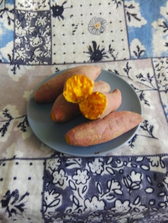 Microwave Baked Sweet Potatoes recipe