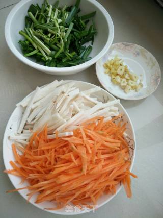 Stir-fried Sansi recipe