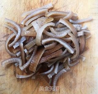Braised Pork Skin Spicy Mix recipe