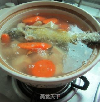 Mudfish Meal, Kudzu and Carrot Soup recipe