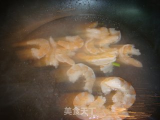 Kale Flower Shrimp Balls recipe