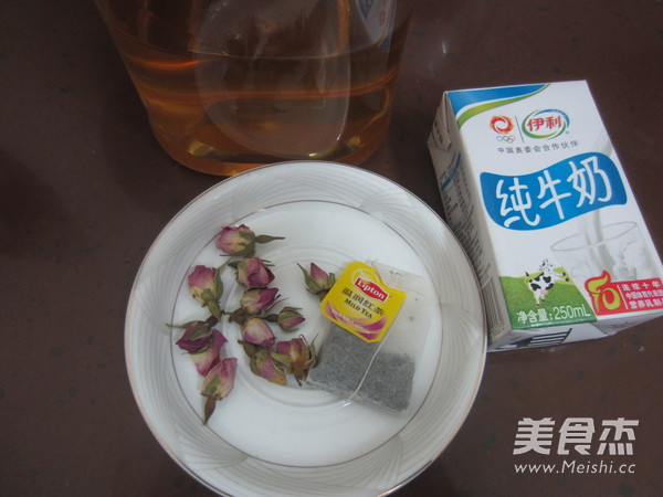 Nine Rose Flower Milk Tea recipe