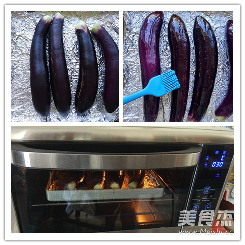 Grilled Eggplant with Minced Meat recipe