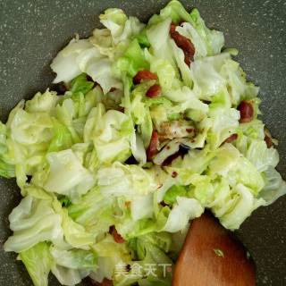 Sausage Shredded Cabbage recipe