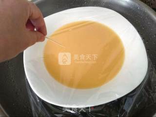 Steamed Egg Custard with Cordyceps Flower recipe
