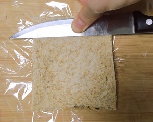 (innovative Way to Eat Whole Wheat Bread) (no Rice) Crab Meat Floss Sushi Roll recipe