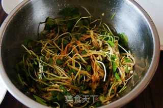 Enoki Mushroom and Radish Seedlings recipe