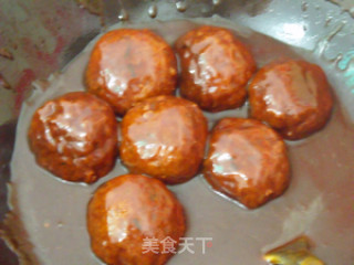 Meat Ball with Soy Sauce recipe