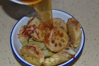 Steamed Lotus Root Clamp recipe