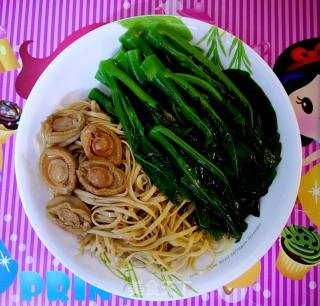 Baby's Dinner-noodles in Abalone Sauce recipe