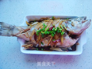 Steamed Sea Bass recipe
