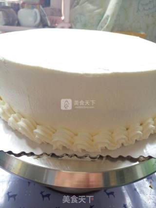 #aca烤明星大赛#fruit Birthday Cake recipe