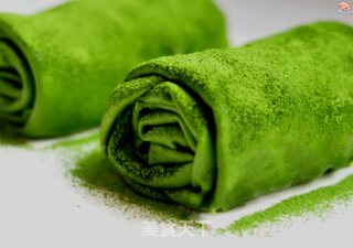 Matcha Towel Roll recipe