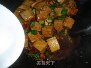 Tofu with Minced Pork in Soy Sauce recipe