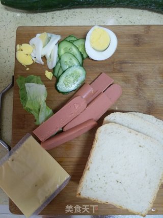 Ham and Egg Sandwich recipe