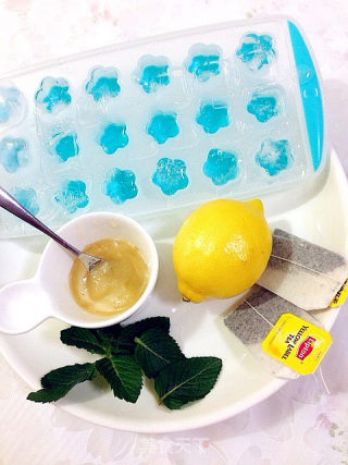 Mint Ice Lemon Black Tea recipe