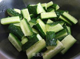 Tossed Cucumber recipe