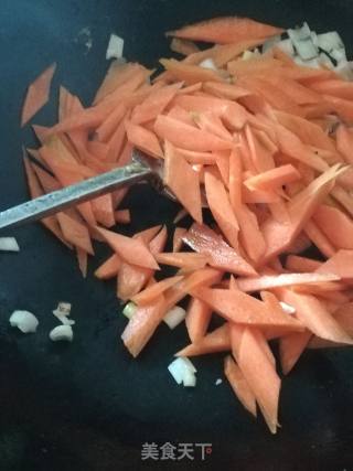 Scrambled Eggs with Carrots recipe