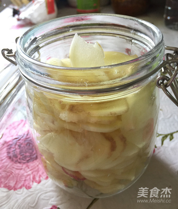 Fruit Vinegar Pickled Ginger recipe