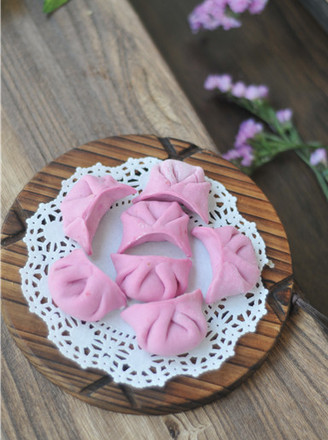 Dragon Fruit Pork Lotus Root Dumplings recipe