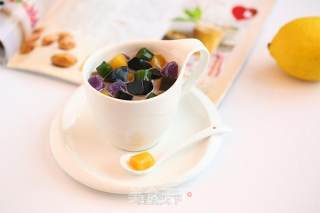 Colorful Vegetable Taro Balls recipe